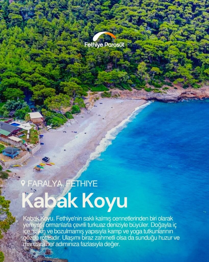 Fethiye paraşüt fethiye gezilecek yerler fethiye gezi rehberi fethiye gezilecek 10 yer kabak koyu likya fethiye aktiviteler