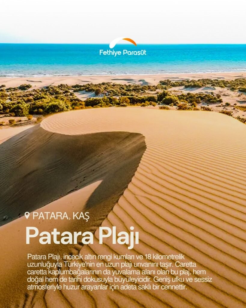 Fethiye paraşüt fethiye gezilecek yerler fethiye gezi rehberi fethiye gezilecek 10 yer fethiye patara plajı kaş patara plajı likya fethiye aktiviteler